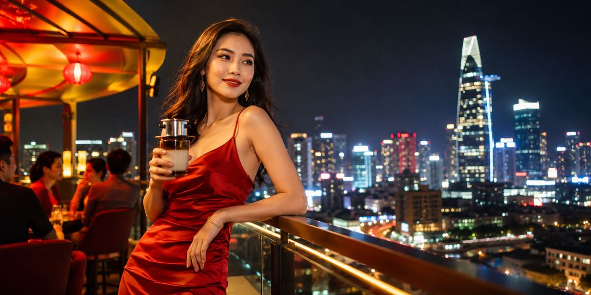 Người chơi tại TP. Hồ Chí Minh đăng ký cá cược bóng đá trực tuyến qua điện thoại bên ly cà phê
