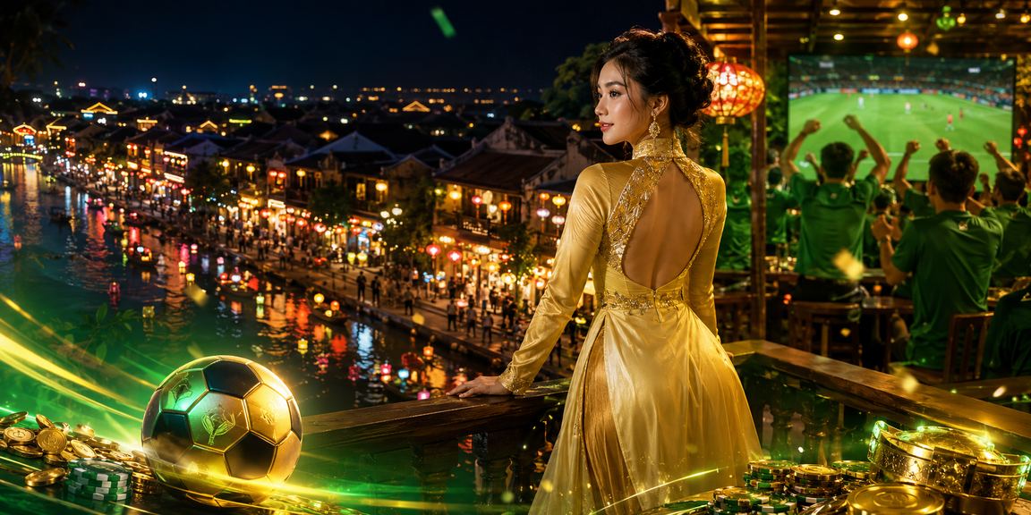 Không khí lễ hội Hội An kết hợp trải nghiệm giải trí trực tuyến cao cấp tại Việt Nam qua nền tảng 541